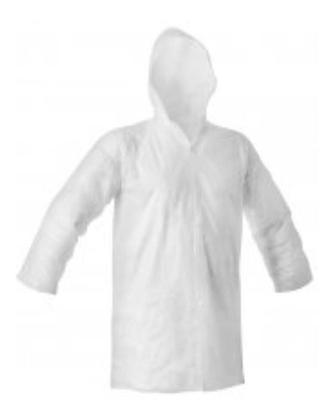 Imagem de Capa chuva transparente c/ capuz Infantil menino menina