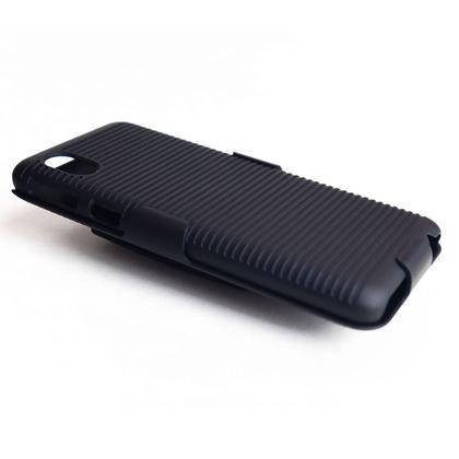 Imagem de Capa Clip Belt Compatível Galaxy A01 Core A013 5.3 Suporte Cinto E Mesa + Pel. Vidro 3D + Pel. Câmera - Cell In Power25