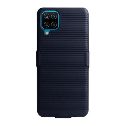 Imagem de Capa Clip Belt Compatível Galaxy A12 A125 6.5 Suporte Cinto E Mesa + Película De Vidro 3D - Cell In Power25