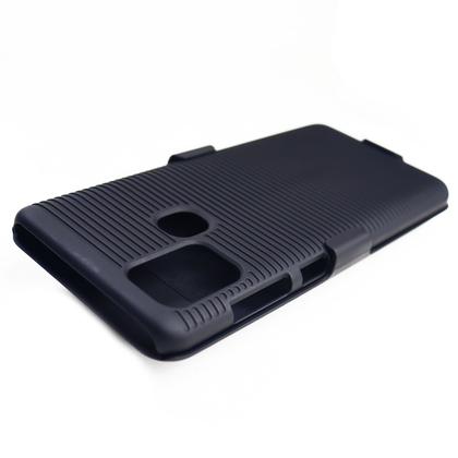 Imagem de Capa Clip Belt Compativel Galaxy A21S A217 6.5 Suporte Cinto E Mesa + Película De Vidro - Cell In Power25