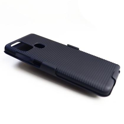 Imagem de Capa Clip Belt Compativel Galaxy A21S A217 6.5 Suporte Cinto E Mesa + Película De Vidro - Cell In Power25