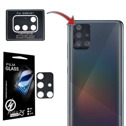 Imagem de Capa Clip Belt Para Galaxy A51 A515 6.5 Suporte Cinto E Mesa + Película De Vidro 3D + Película Câmera - Cell in Power25