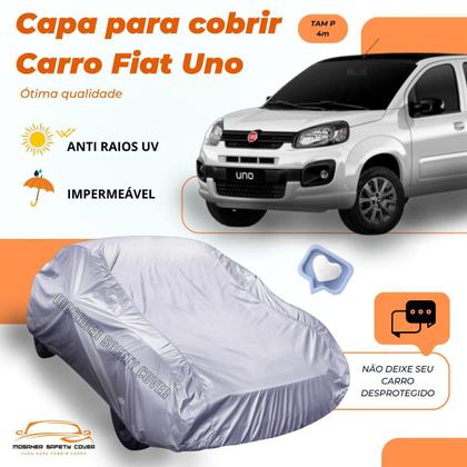 Imagem de Capa Cobrir Carro Fiat Uno Com Qualidade Impermeável