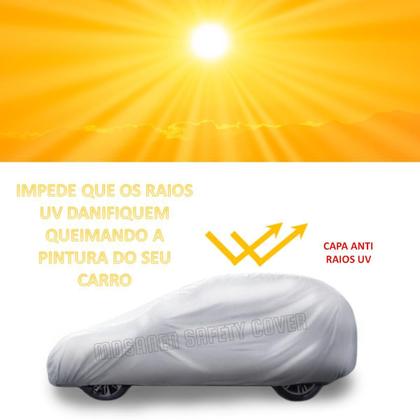 Imagem de Capa Cobrir Carro Peugeot 207 Sedan Com Proteção Impermeável