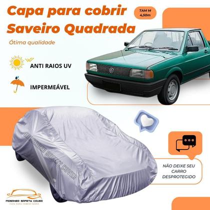 Imagem de Capa Cobrir Carro Volks Saveiro Antiga Proteção Impermeável