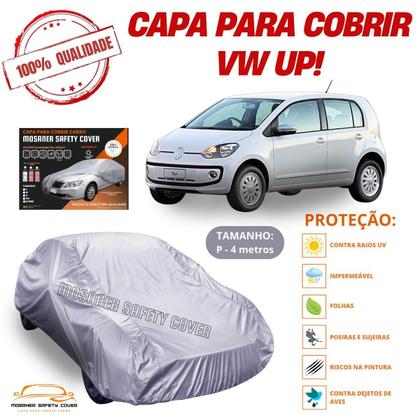 Imagem de Capa Cobrir Carro Volkswagen Up Com Proteção Impermeável