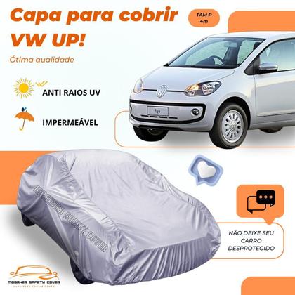 Imagem de Capa Cobrir Carro Volkswagen Up Com Proteção Impermeável