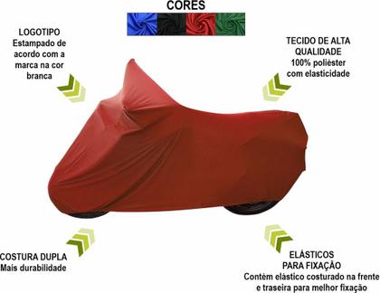 Imagem de Capa Cobrir Moto Honda CB 1300 De Tecido Lycra Com Logo