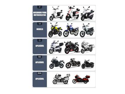 Imagem de Capa Cobrir Moto Lycra Tecido Honda Bros NXR 160 com Baú