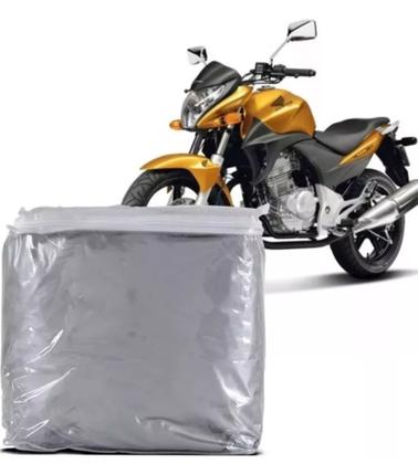 Imagem de Capa Cobrir Moto Protetora 100% Impermeável Anti-uv Não Risca (G)