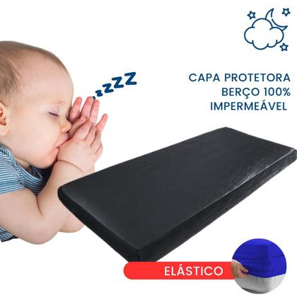 Imagem de Capa Colchão Berço Impermeável Protetor Elastico Hospitalar