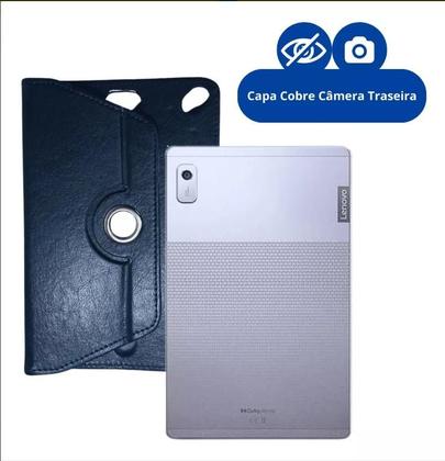 Imagem de Capa Colorida Giratória p/Tablet M9 Lenovo kit com Película Caneta Fonne