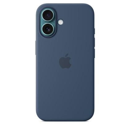 Imagem de Capa com MagSafe iPhone 16, Apple, Silicone Denim