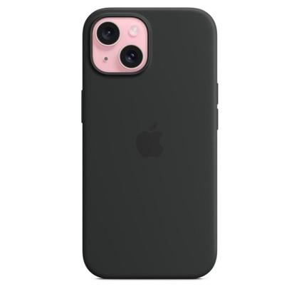 Imagem de Capa com MagSafe para iPhone 15, Apple, Silicone, Preto