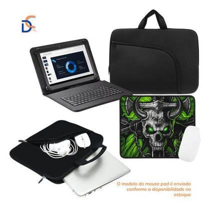 Imagem de Capa Com Teclado Kit Mouse P/ Tablet Samsung Galaxy Tab A9
