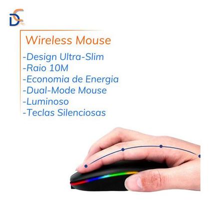 Imagem de Capa Com Teclado Kit Mouse P/ Tablet Samsung Galaxy Tab A9