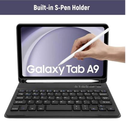 Imagem de Capa Com Teclado Magnético Para Tablet Galaxy A9 8.7 Polegadas
