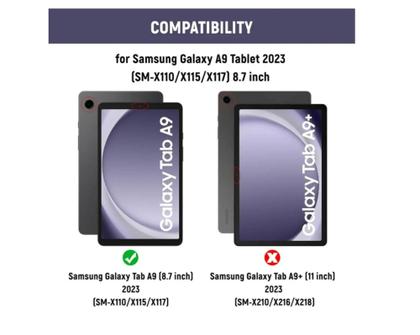 Imagem de Capa Com Teclado Magnético Para Tablet Galaxy A9 8.7 Polegadas