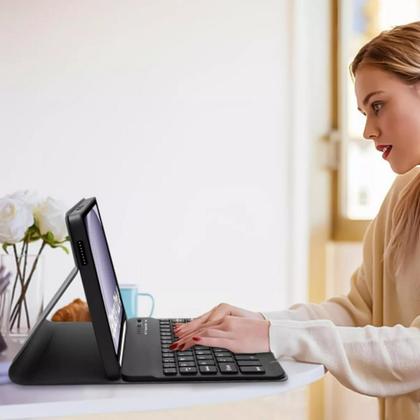 Imagem de Capa Com Teclado Magnético Para Tablet Galaxy A9 8.7 Polegadas