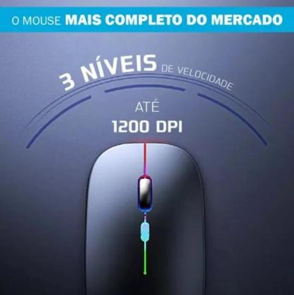 Imagem de Capa Com Teclado + Mouse Compativel A Tablets 10 Polegadas