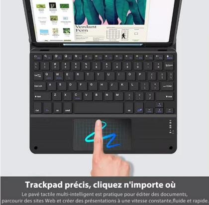 Imagem de Capa Com Teclado Para Galaxy Tablet A9 Plus 11 Polegadas