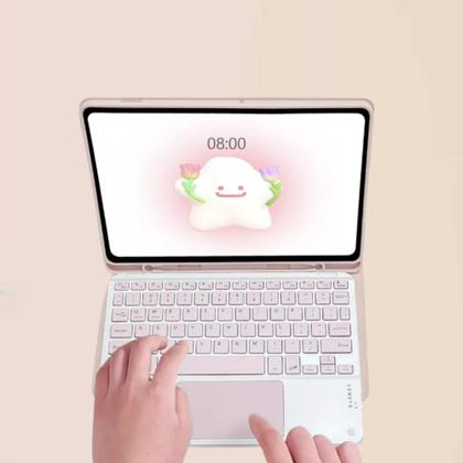 Imagem de Capa Com Teclado Para Galaxy Tablet A9 Plus 11 Polegadas