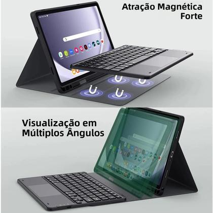 Imagem de Capa Com Teclado Para Samsung Galaxy Tab A9 plus De 11 Polegadas Para SM-X210 X216 X218
