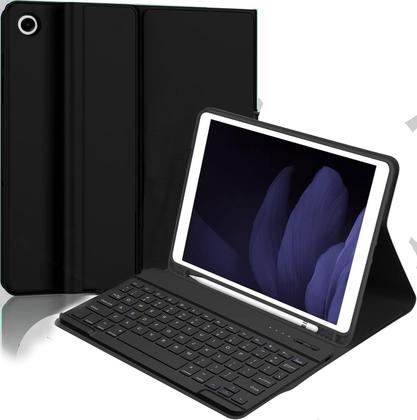 Imagem de Capa Com Teclado Wifi Slim Tablet Samsung Galaxy A9 8.7 Pol