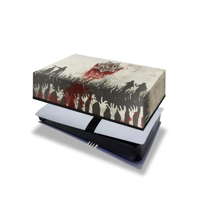 Imagem de Capa Compatível PS5 Pro Anti Poeira Horizontal - The Walking Dead