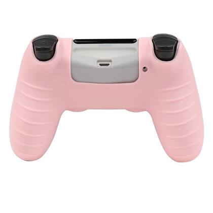 Imagem de Capa controle ps4 rosa pastel antiderrapante dualshock 4