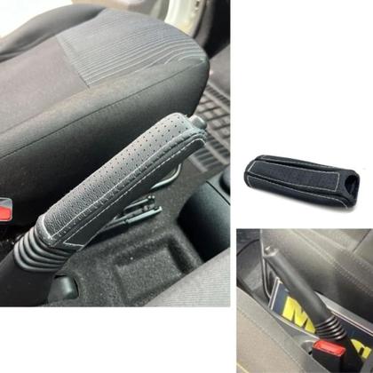 Imagem de Capa Couro Acabamento E Proteção Alavanca Freio De Mão Duster Logan Megane Captur Sandero S Edition