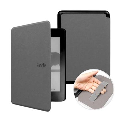 Imagem de Capa couro para Kindle 2023/2024 - com alça para mãos