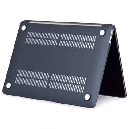 Imagem de Capa Crystal Transparente Séries Compatível Com Macbook Air 13.6 pol A3113 CorPreta