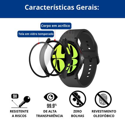 Imagem de Capa de Acrílico Com Tela de Vidro Para Galaxy Watch 6 40mm