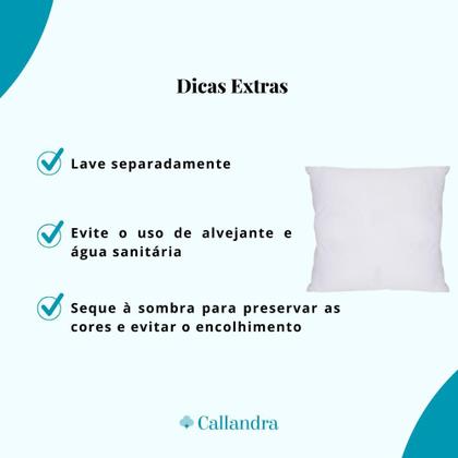 Imagem de Capa de Almofada 45x45 Decorativa com Zíper Sofá Sala Quarto