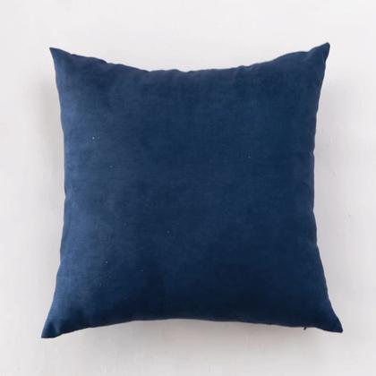 Imagem de Capa De Almofada Com Zíper 45x45cm Suede Lisa Decoração