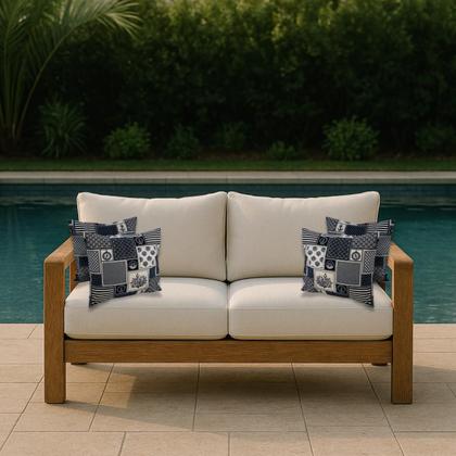 Imagem de Capa de Almofada Impermeáveis Aquablock 45x45 p Área Externa