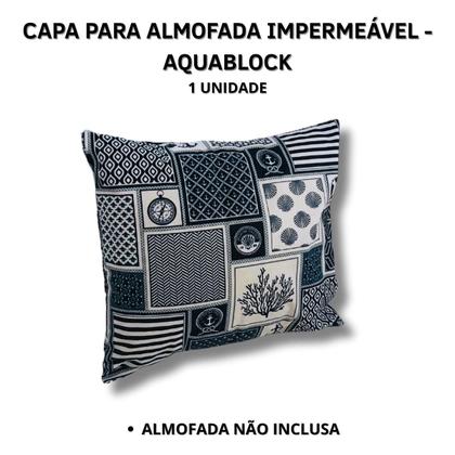 Imagem de Capa de Almofada Impermeáveis Aquablock 45x45 p Área Externa