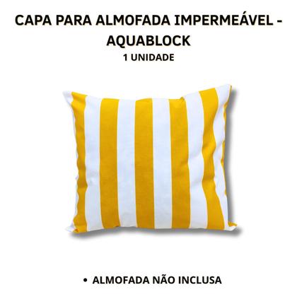 Imagem de Capa de Almofada Impermeáveis Aquablock 45x45 p Área Externa