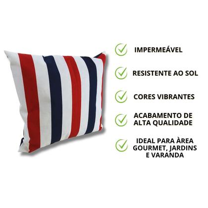 Imagem de Capa de Almofada Impermeáveis Aquablock 45x45 p Área Externa