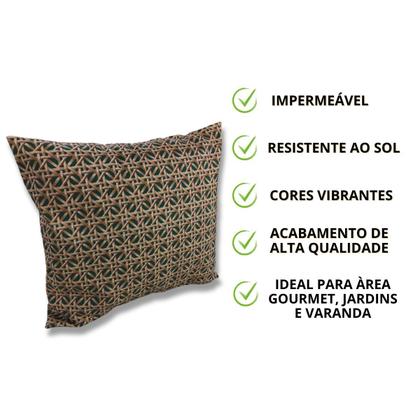 Imagem de Capa de Almofada Impermeáveis Aquablock 45x45 p Área Externa