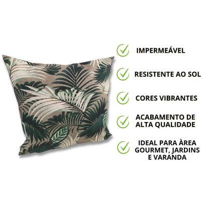 Imagem de Capa de Almofada Impermeáveis Aquablock 45x45 p Área Externa