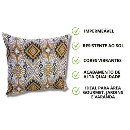 Imagem de Capa de Almofada Impermeáveis Aquablock 45x45 p Área Externa