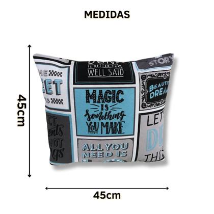 Imagem de Capa de Almofada Impermeáveis Aquablock 45x45 p Área Externa