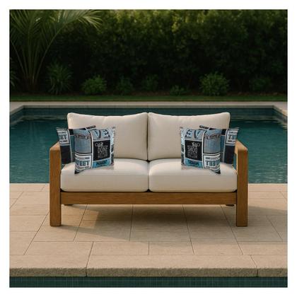 Imagem de Capa de Almofada Impermeáveis Aquablock 45x45 p Área Externa