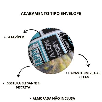 Imagem de Capa de Almofada Impermeáveis Aquablock 45x45 p Área Externa