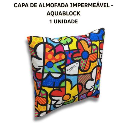 Imagem de Capa de Almofada Impermeáveis Aquablock 45x45 p Área Externa