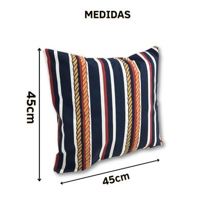 Imagem de Capa de Almofada Impermeáveis Aquablock 45x45 p Área Externa