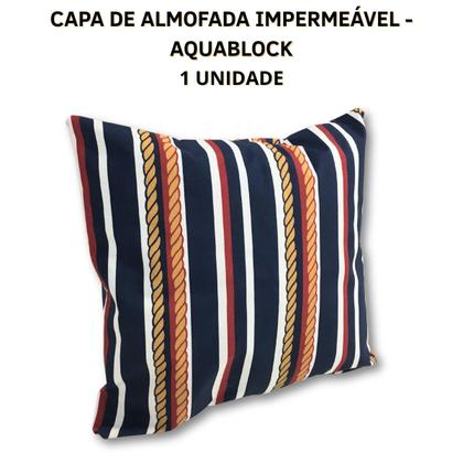 Imagem de Capa de Almofada Impermeáveis Aquablock 45x45 p Área Externa