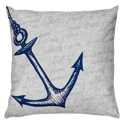 Imagem de Capa De Almofada Linho Mar Estrela Cavalo Hotel Praia 45x45